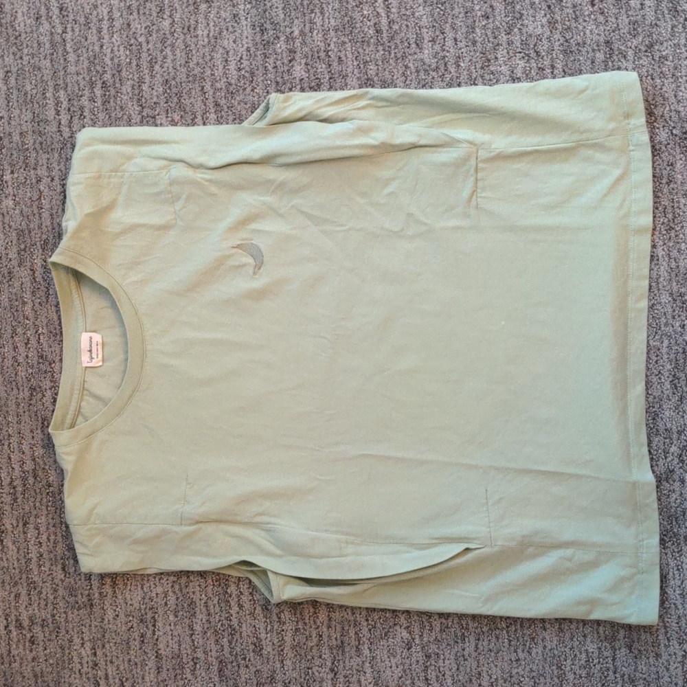 Women's Green Muscle Tee